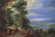 Jan Brueghel The Elder Forest's Edge painting